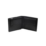 SKS Leben Erkek Siyah Hakiki Deri Cüzdan 